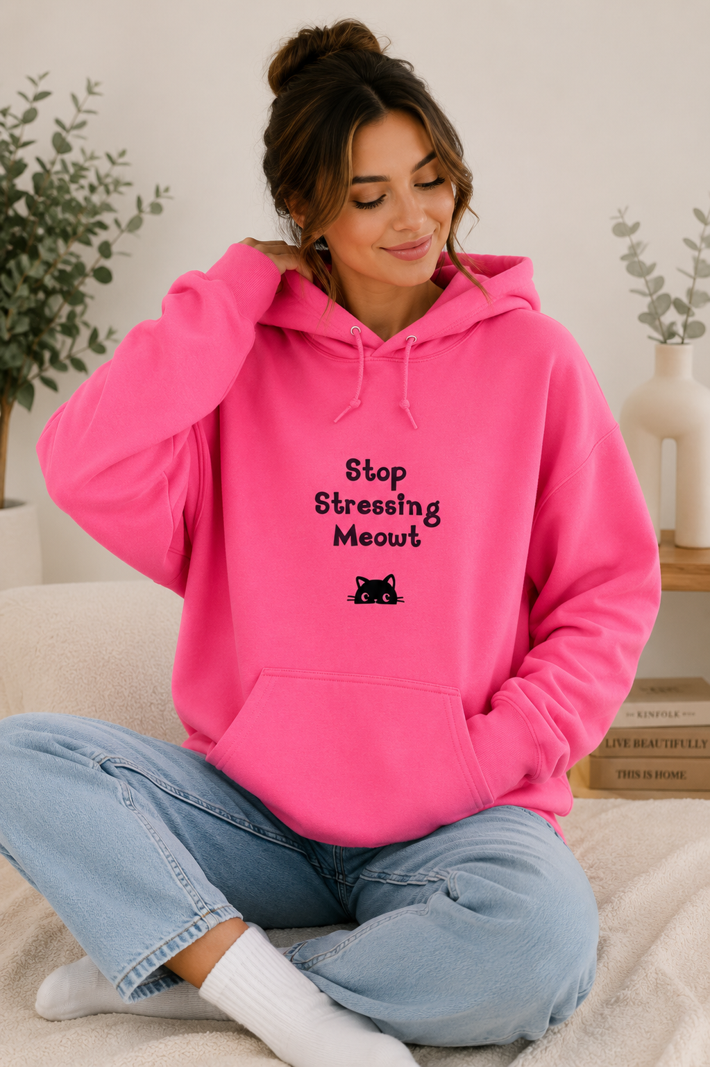 Stop Stressing Meowt! Sweatshirt - Image 8