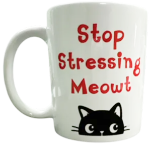 Stop Stressing Meowt! Mug