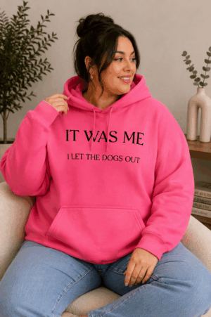 It Was Me, I Let the Dogs Out Funny Sweatshirt – Cozy & Stylish Gift for Dog Lovers