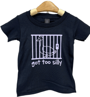 “Got Too Silly” Youth T-Shirt – Goose in Jail Design
