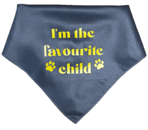 I'm The Favourite Child Pet Bandana