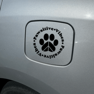 Pawsitive Vibes Vinyl Decal