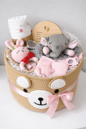Baby Girl Deluxe Gift Basket